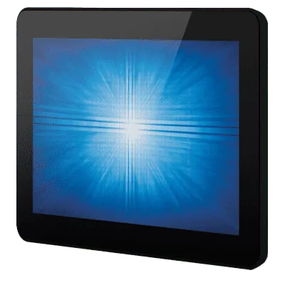 Tablet device with a blue screen